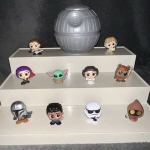 Disney Doorables Star Wars Lot of 10 Figures Assorted Series Galaxy Peek